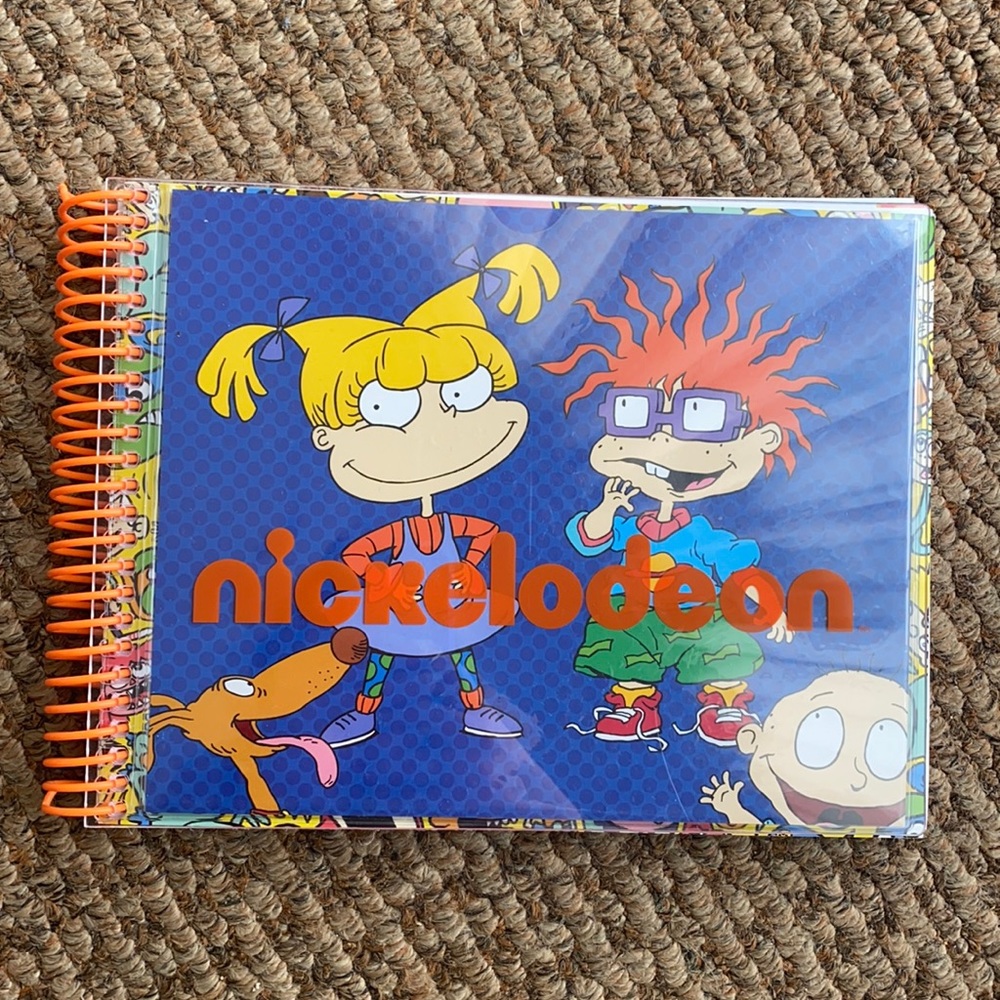 Nickelodeon Notebook w Collector Pages